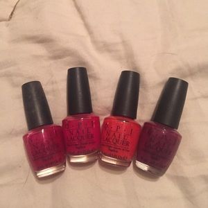 OPI "Pinks/Light Reds" Nail Polish Bundle