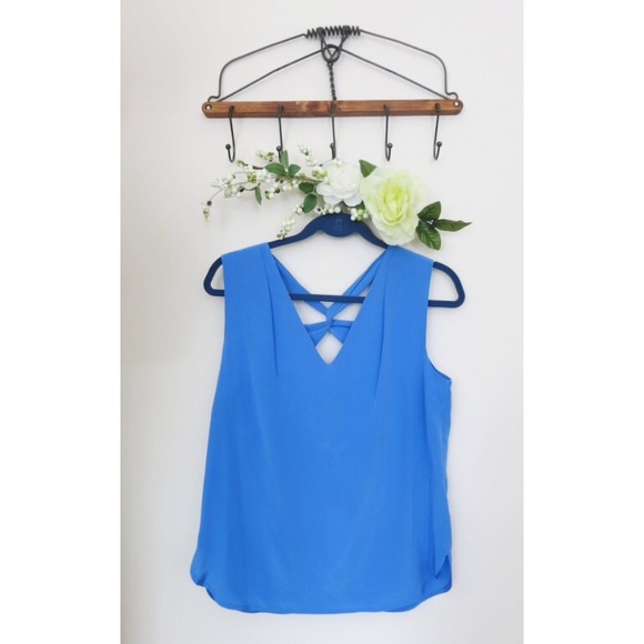 Sale: NWT STUNNING Sandro blue silk blouse!