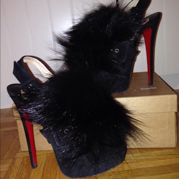 Christian Louboutin Splash Fur 150 Suede