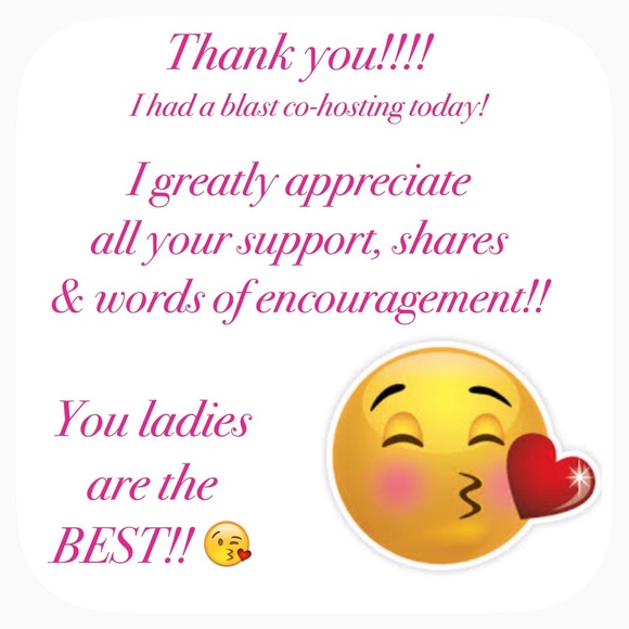 Post party thank you!! 😍🎉😍🎉😍🎉😍.