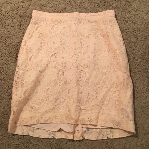 Pink skirt