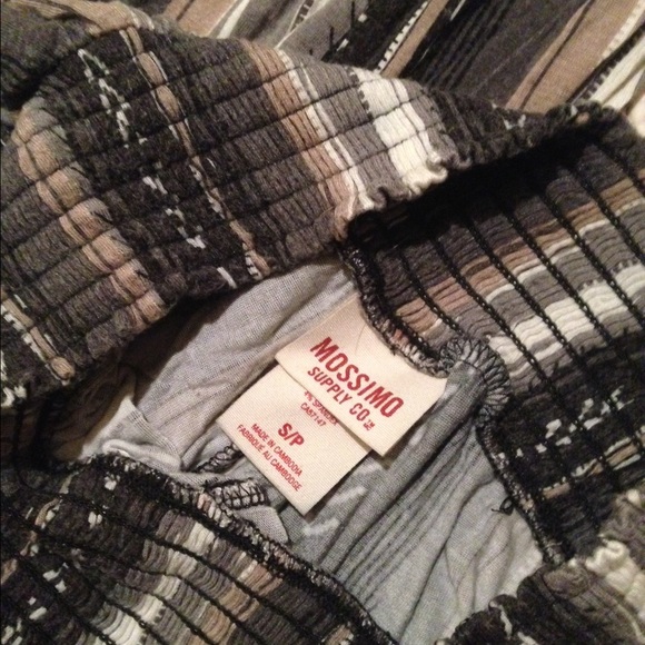 Tribal wide leg gaucho pants - Picture 4 of 4