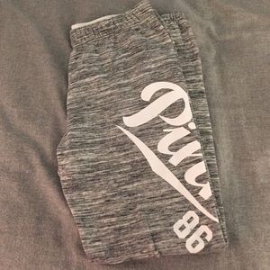 Pink VS Grey Sweatpants