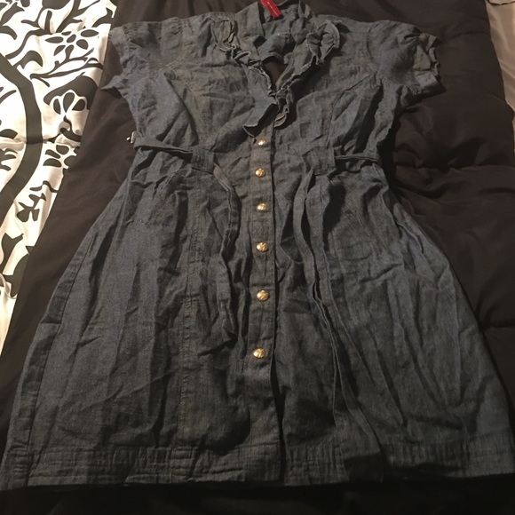 Apple bottom women's XL Blue Jeans dress.
