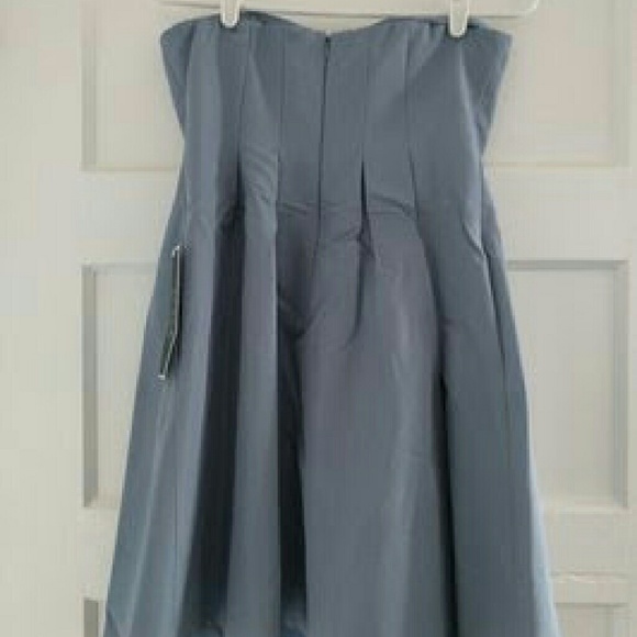 J. Crew Strapless Blue Dress - Picture 2 of 2