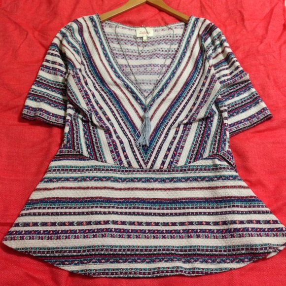 Peplum Deletta Top from Anthropologie