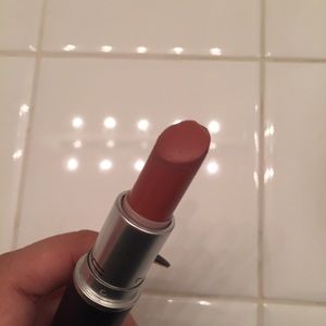MAC cosmetics matte lipstick in velvet teddy