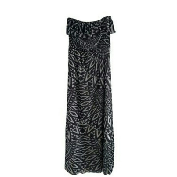 Sweet Pea by Stacy Franti Black/White Print Maxi