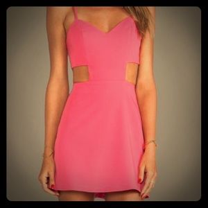Naven Sweetheart Cut Out Dress