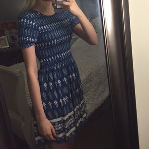 F21 Boho Style Skater Dress