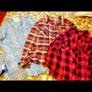 3 Button down shirts