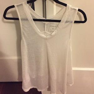 Free people semi sheer tank