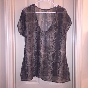 Show Me Your MuMu snake print tunic