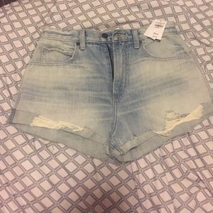 Abercrombie & Fitch High Rise Shorts