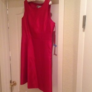 Kasper Red Cocktail Dress