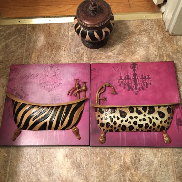 Bathroom decor pictures and cute little canister
