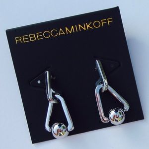 Rebecca Minkoff Silver Earrings