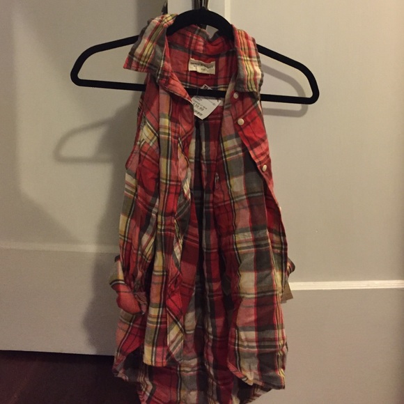 Denim and supply plaid long sleeve