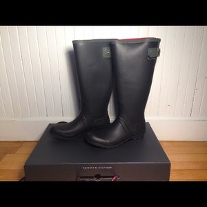 Tommy Hilfiger Rain Boots! - Navy Blue