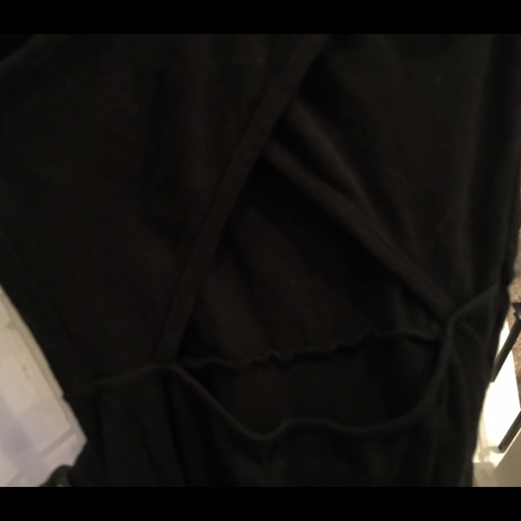 LA Hearts | black cross-back dress - Picture 4 of 4