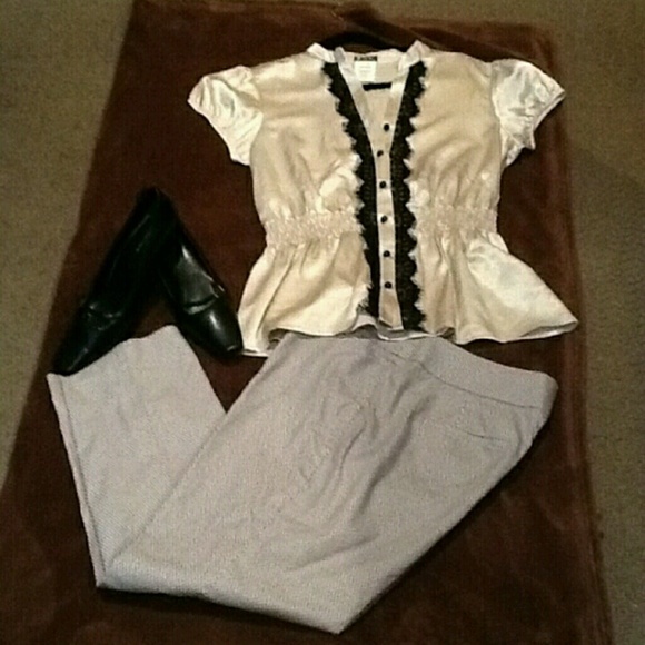 Beige office/ party attire