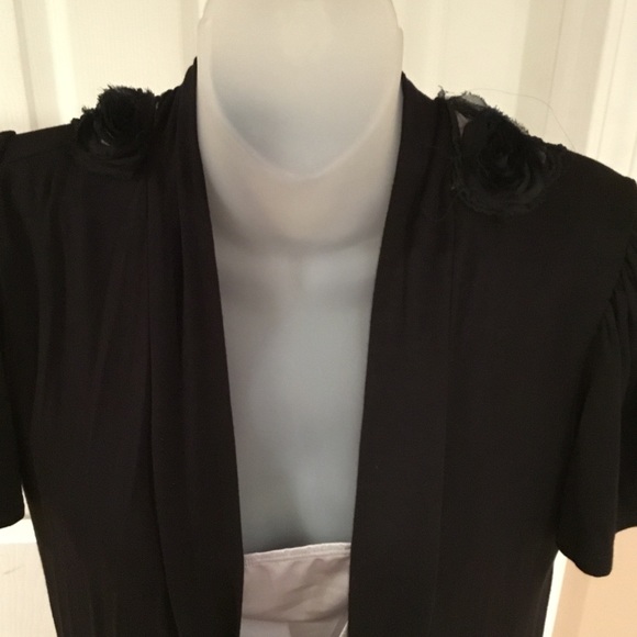 SHORT SLEEVE CARDIGAN - Picture 2 of 4