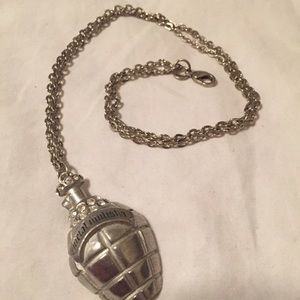 Metal Mulisha Granade Necklace