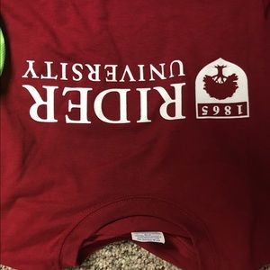 sorry it's upside down! RU TSHIRT! never worn