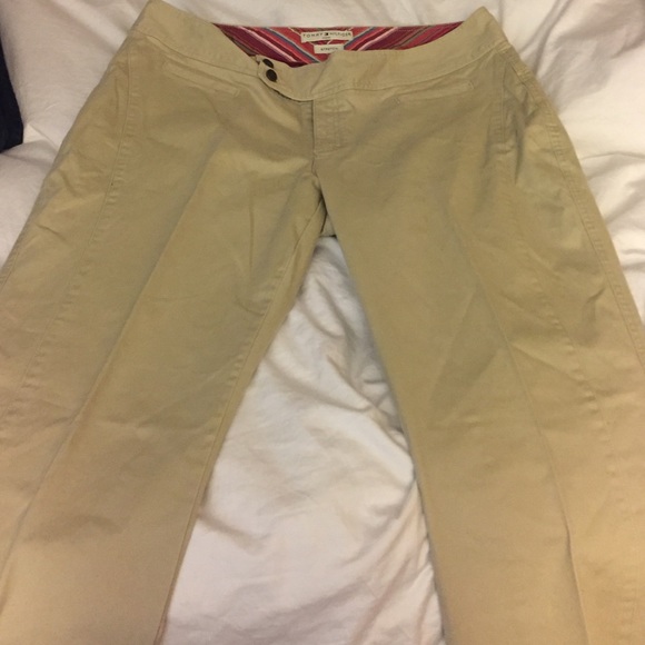 Tan Tommy Hilfiger jeans