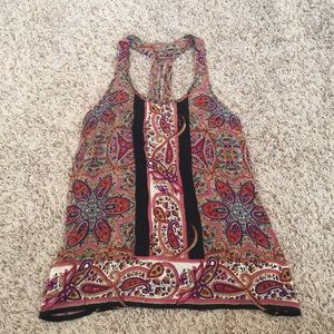 nwot flowy boho tank