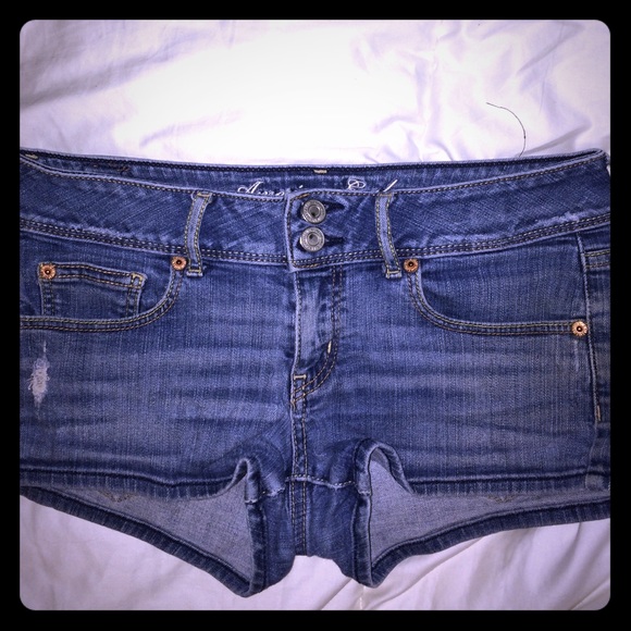 Blue Jean American Eagle Shorts!