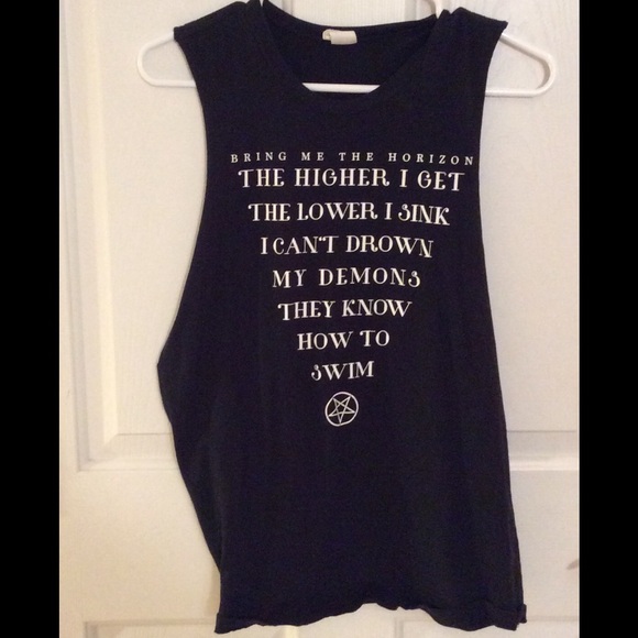 Bring me the horizon tank top     💥SOLD💥
