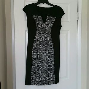Zebra Work Dress