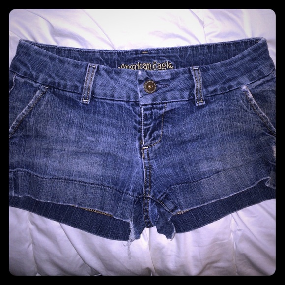 Denim AE Shorts
