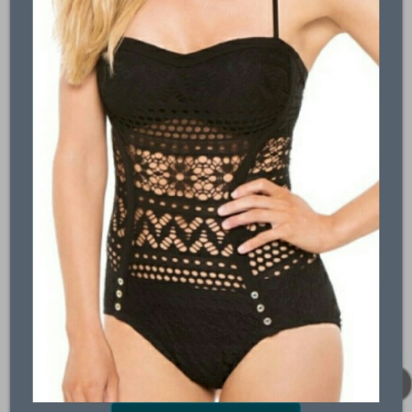 Halter top Crochet Monokini