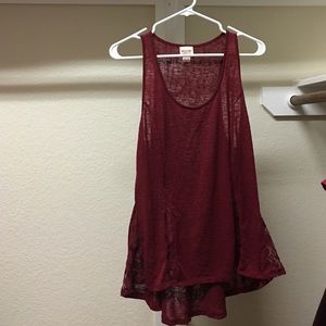 Never worn maroon tank