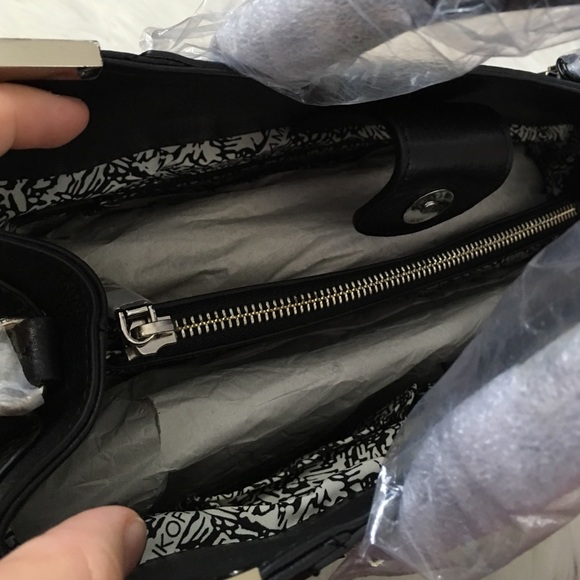 Rebecca Minkoff Black Quilted Leather Satchel - Picture 3 of 4