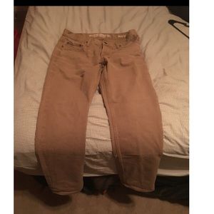 Tan jeans