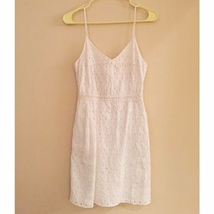 Lucky Brand White Eyelet Sundress