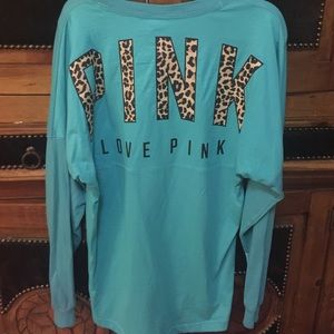 Pink Victoria's Secret leopard