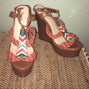 Spring/ summer wedges