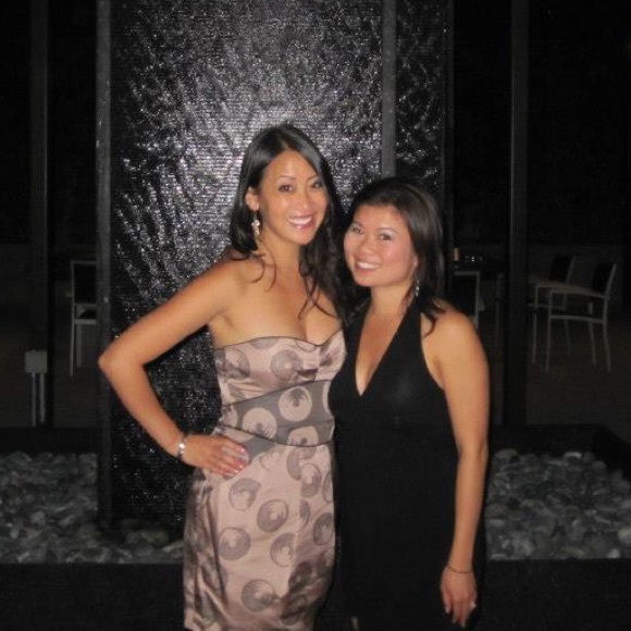 BCBG Pink and Gray Dress - Picture 3 of 3