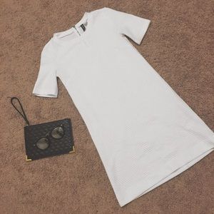 H&M Ribbed White Dress (size 4)