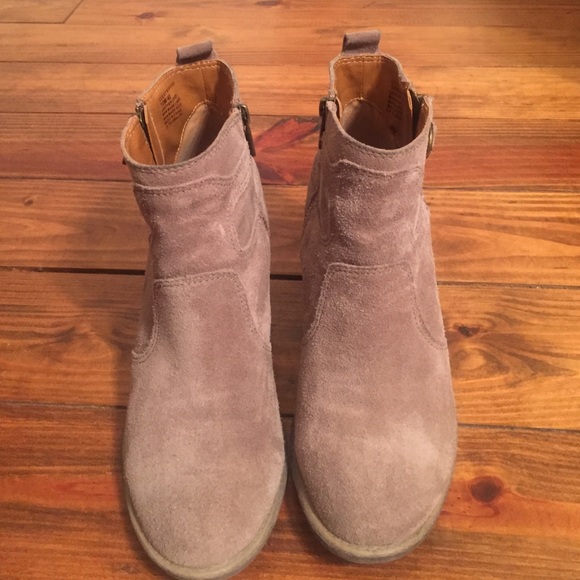 Lucky Brand leather booties