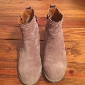 Lucky Brand leather booties