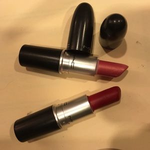 Two mac lipsticks