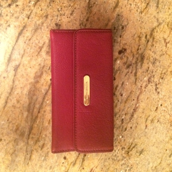 Michael Kors Leather Austin Flat Envelope Wallet