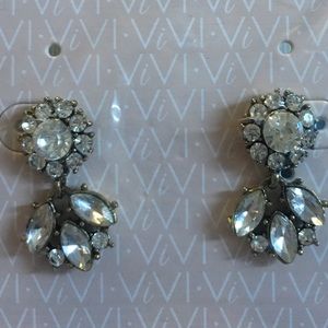 Flower Bling Earrings
