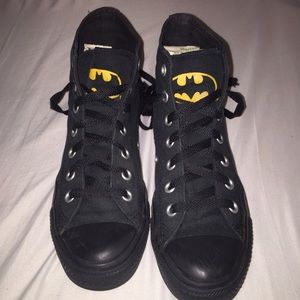 Batman Logo Converse High Tops