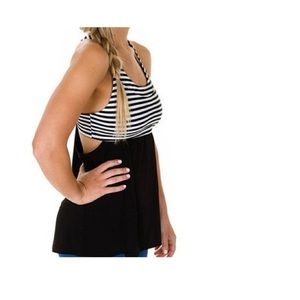 Onzie Hot Yoga All in One Tank 349 Stripes